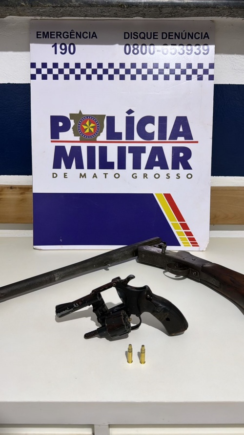 Polícia Militar prende homem que ameaçou clientes de bar com arma de fogo